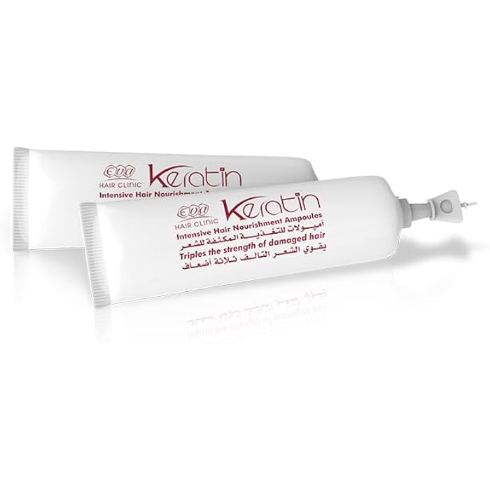 Eva Cosmetics Eva Hair Clinic Keratin Ampoules ( 7 Ampoules * 7 Ml ) - Image 3